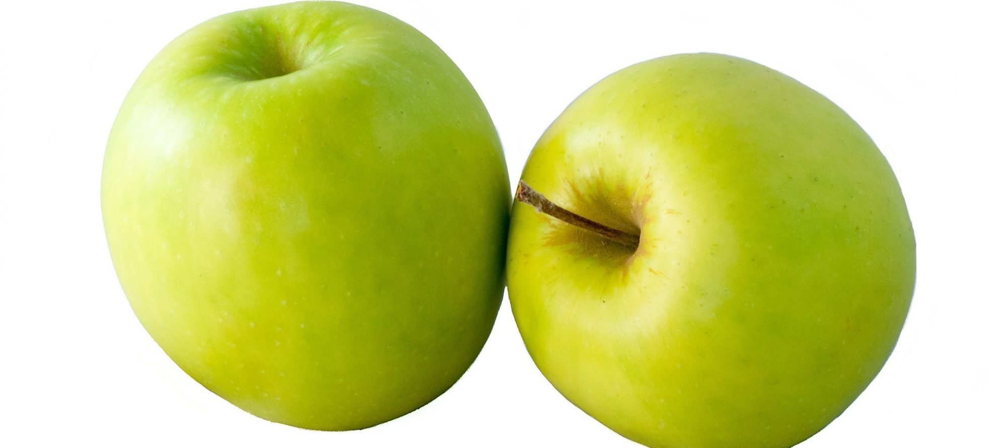 2 grüne Äpfel